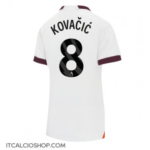 Manchester City Mateo Kovacic #8 Seconda Maglia Femmina 2023-24 Manica Corta